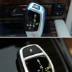 BMW 5 Series 2002-2010 Gear Lever Auto Parking Button Letter P Cap (Blue) - 5