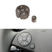 Mercedes-Benz W204 2007-2014 Left Side Steering Wheel Switch Panel - Brown - 1