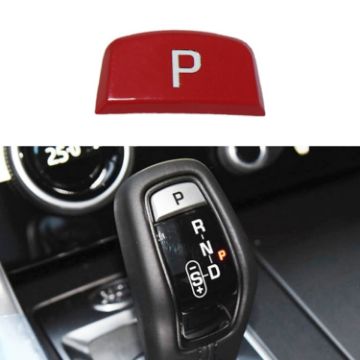 Red P Key Gear Lever Handball Switch for Land Rover Jaguar F-TYPE - 1