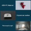 Red P Key Gear Lever Handball Switch for Land Rover Jaguar F-TYPE - 5
