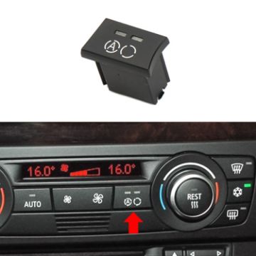 BMW 1/3/X1/X3 Left Driving Car AC Panel Switch Button 64119320348-A2 - 1