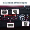 BMW Left Driving Car Air Conditioner Panel Switch Button - 5