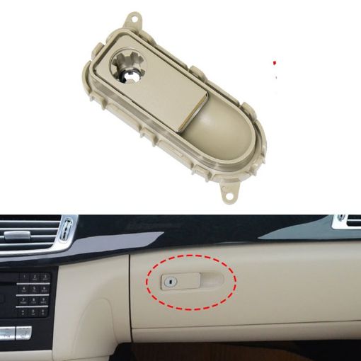Mercedes-Benz W218/CLS300/320/350/400 Glove Box Handle Switch (Beige) - 1