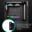 COOLMOON GT8 Graphics Card Bracket - 5V ARGB Multi-interface - 7
