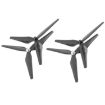 2 Pairs 9450 Carbon Fiber Propeller for DJI Phantom 3/2 - Black - 1