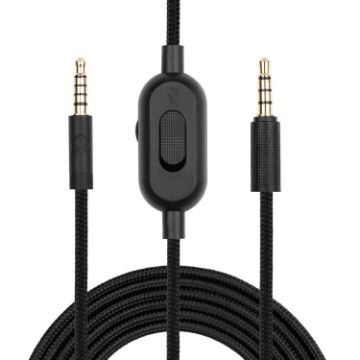 Logitech Gaming Headset Audio Cable - 2m (Black) - 1