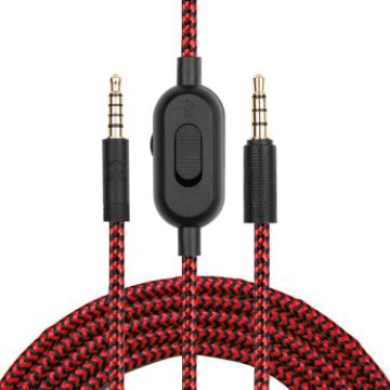 Logitech Gaming Headset Audio Cable - 2m (Red) - 1