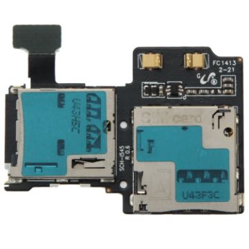 Galaxy S4/i545 SIM Card Slot Flex Cable - Replacement Part - 1