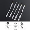 ZS0021 4.4mm Male to 2.5mm Female Balance Adapter Cable - 4
