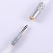 3.5mm Male to 4.4mm Female Balance Adapter Cable - Silver - 3