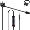 Black Gaming Headphone Cable for BOSE QC45 - ZS0242 - 1