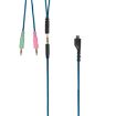 SteelSeries Arctis Gaming Headset Audio Cable (Blue) - 1