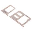 Gold SIM Card Tray + Micro SD Card Tray for Galaxy J3 (2017), J5 (2017), J7 (2017) - 5