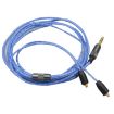 Shure MMCX/SE215/SE425/SE535/SE846/UE900/Waston Headset Cable Blue - 1