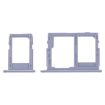 Blue SIM Card Tray + Micro SD Tray for Galaxy J3 (2017) & J5 (2017) & J7 (2017) - 2