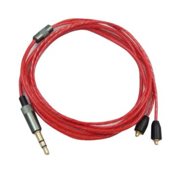 Shure MMCX/SE215/SE425/SE535/SE846/UE900/Waston Headset Cable - Red - 1
