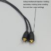 Shure MMCX/SE215/SE425/SE535/SE846/UE900/Waston Headset Cable - Red - 3