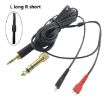 Sennheiser HD25/HD560/HD540 Audio Cable - Left Long Right Short - 2