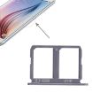 Grey Galaxy S6 2 SIM Card Tray - Compatible with Samsung Galaxy S6 - 6