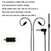 SE215/SE315/SE425/SE535/SE846 Headphone Cable with Microphone - 5