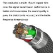 Sennheiser HD518/HD558/HD598 Upgrade Cable - 1.2m - 5