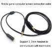 3.5mm Voice Party Live Recording Audio Cable - Black - 6