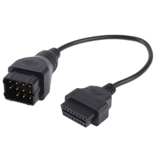 12 Pin to 16 Pin OBDII Diagnostic Adapter Cable for Renault - 1