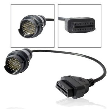 38 Pin OBDII Connector Cable - Black - 1