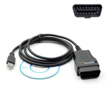 HDS 16 Pin OBDII USB Interface Diagnostic Cable for Honda - 1