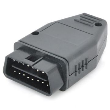 OBDII 16-Pin Connector Adapter Male Cable - Black - 1
