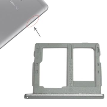 Galaxy Tab A 8.0/T380/T385 SIM Card Tray + Micro SD Card Tray - Grey - 1