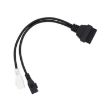 2x2 Pin to 16 Pin OBDII Diagnostic Cable for Audi - 3