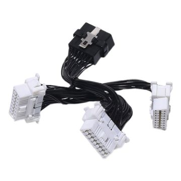 3 in 1 Car OBD Diagnostic Extended Cable for Toyota - 1
