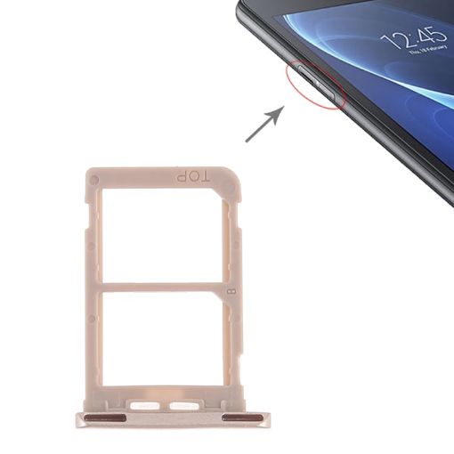 Galaxy Tab A 7.0 (2016) SM-T285 SIM Card Tray + SIM Card Tray - Gold - 1