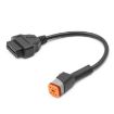6Pin Motorcycles OBD2 Conversion Cable for Harley Davidson - 2