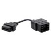 17Pin to 16Pin Car OBD2 Conversion Cable for Toyota - 1