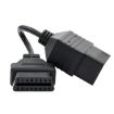 17Pin to 16Pin Car OBD2 Conversion Cable for Toyota - 3
