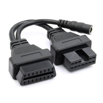 12Pin to 16Pin OBD2 Conversion Cable for Mitsubishi - 1