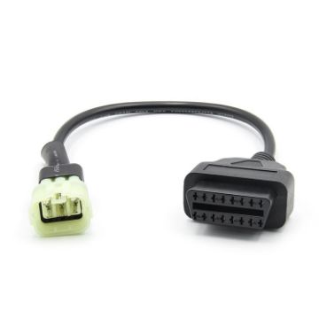 Motorcycle OBD 16PIN Female to 6PIN Connector Cable for KTM - 1
