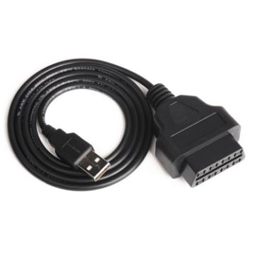 Car OBD 2 Female to USB Connector GPS Cable - 1m Length - 1