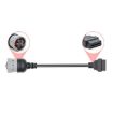 J1708 6Pin to OBD2 16Pin Female Car Diagnostic Adapter Cable - 4