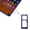 Samsung Galaxy A60 SIM Card Tray + Micro SD Card Tray - Blue - 1