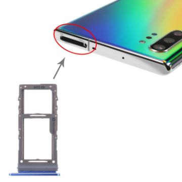 Samsung Galaxy Note10+ SIM Card Tray/Micro SD Card Tray Blue - 1