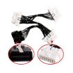 ELM327 OBD2 16Pin Male to 3 Female Car Diagnostic Cable - 4