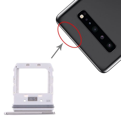 Samsung Galaxy S10 5G SIM Card Tray - Silver - 1