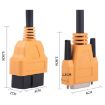 C91C80 OBD II Diagnostic Cable - 16Pin OBD Diagnostic Instrument - 4
