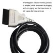 15PIN Car OBD Connector Plug Diagnostic Cable - Black - 4