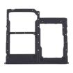 Samsung Galaxy A41/A415 SIM Card Tray + Micro SD Card Tray - Black - 2