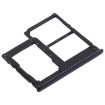 Samsung Galaxy A41/A415 SIM Card Tray + Micro SD Card Tray - Black - 3