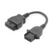 Volvo 8 Pin Female to OBDII Female Truck Adapter Cable - 2